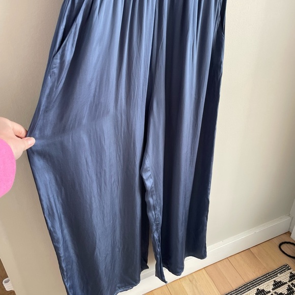 Nation LTD - Yanni Draped Pantsuit in Denim Blue - Size Small - Picture 11 of 16